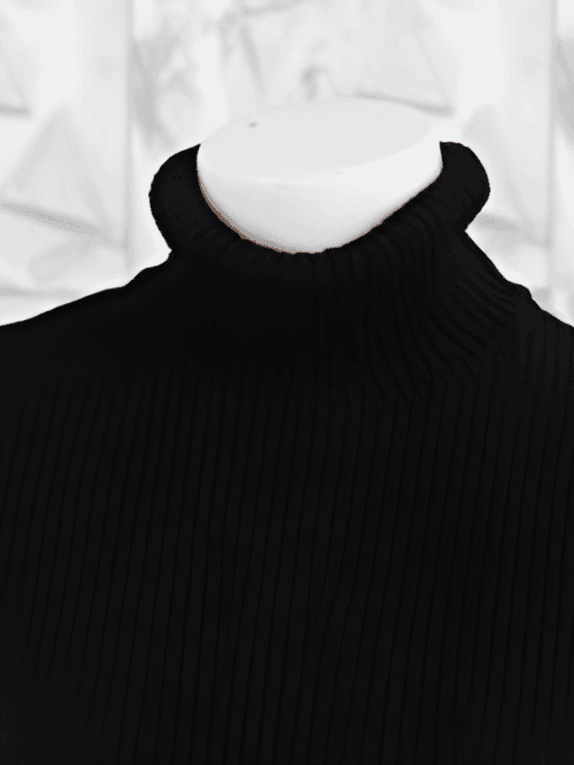 🖤 7 Must-Know Shopping Tips for a Black Sleeveless Turtleneck