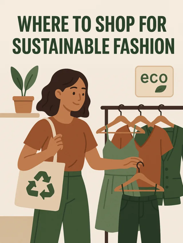 Where to Shop for Sustainable Fashion