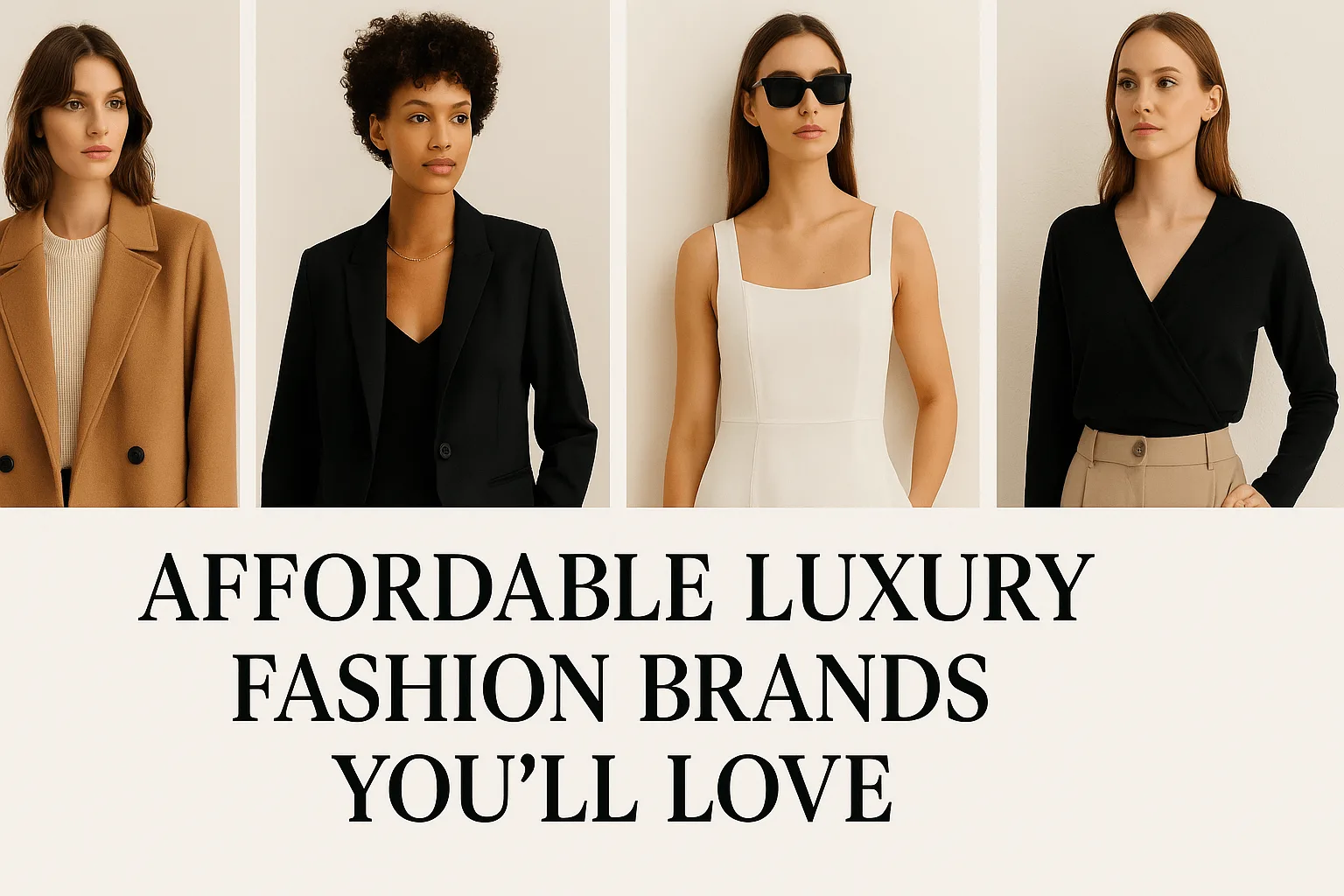 Affordable Luxury Fashion Brands You’ll Love: Style on a Budget Without Compromise