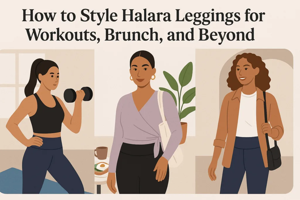How to Style Halara Leggings for Workouts, Brunch, and Beyond