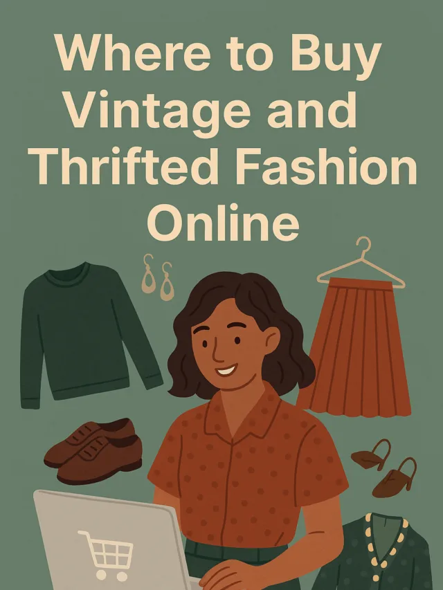 Where to Buy Vintage and Thrifted Fashion Online
