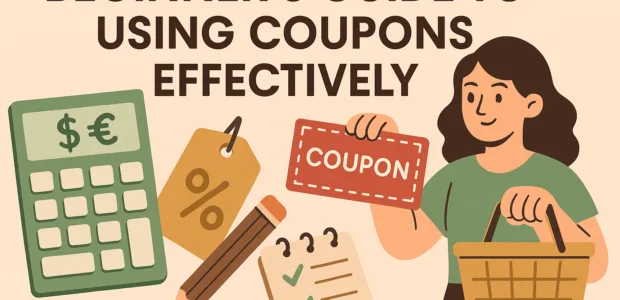 Beginner’s Guide to Using Coupons Effectively