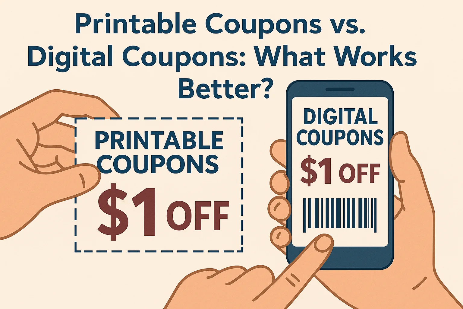 Printable Coupons vs. Digital Coupons: What Works Better in 2025?