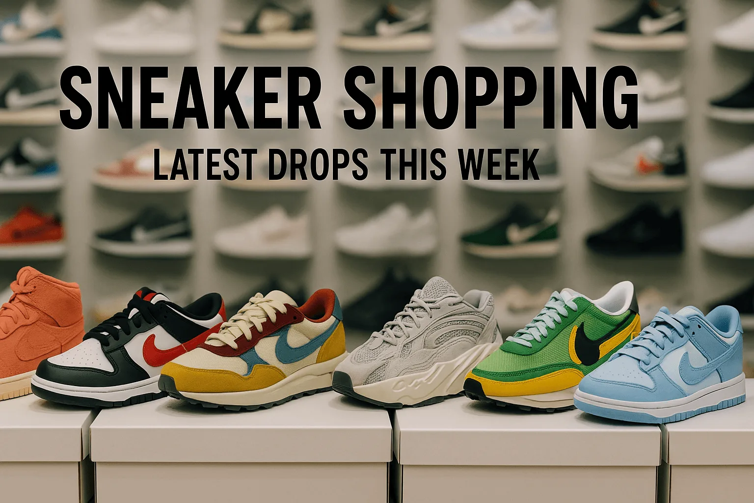 Sneaker Shopping: Latest Drops This Week