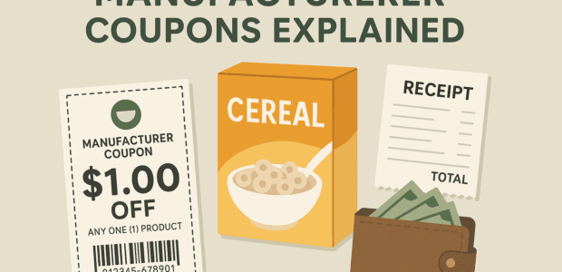 What Are Manufacturer Coupons