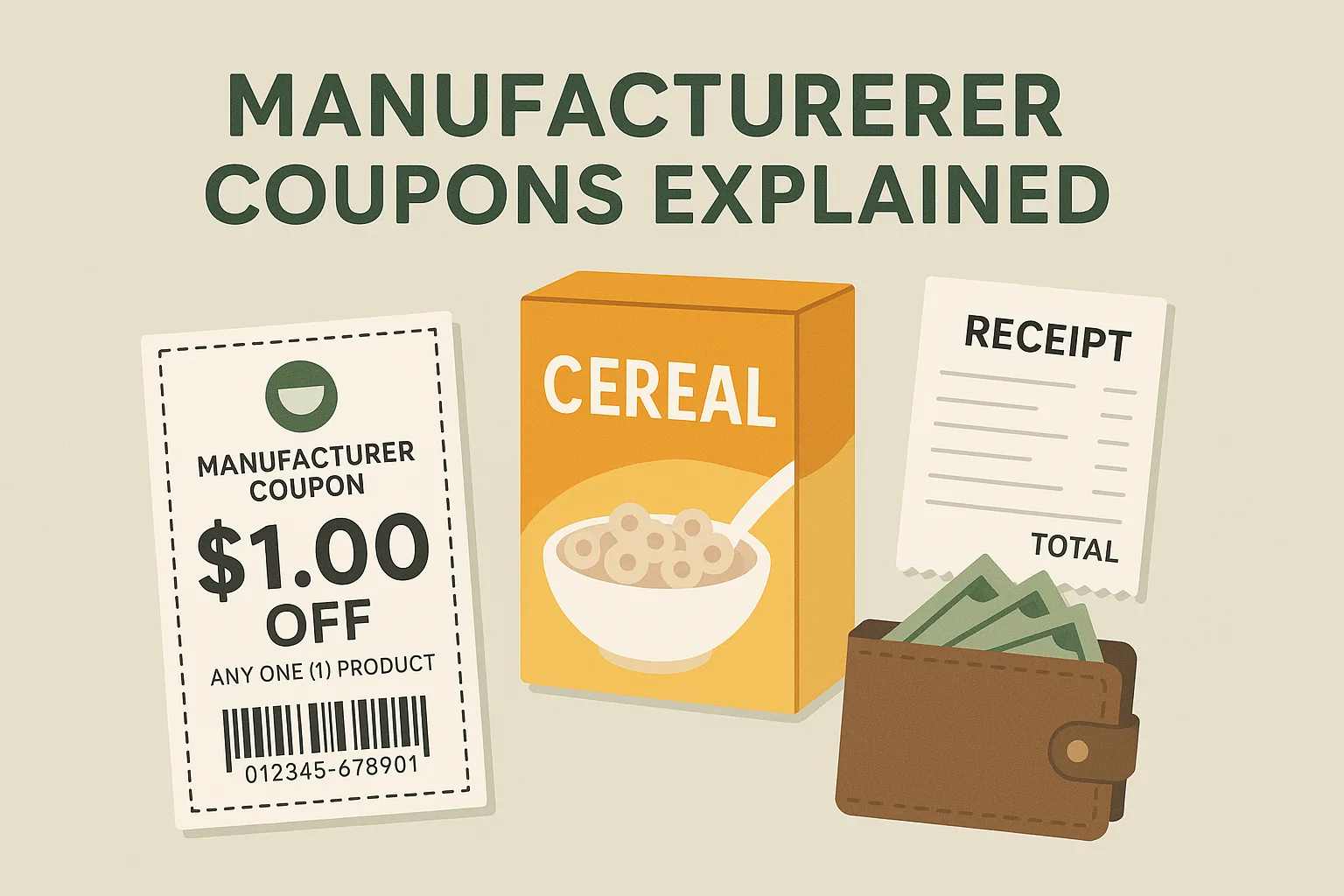 What Are Manufacturer Coupons and How Do They Work?