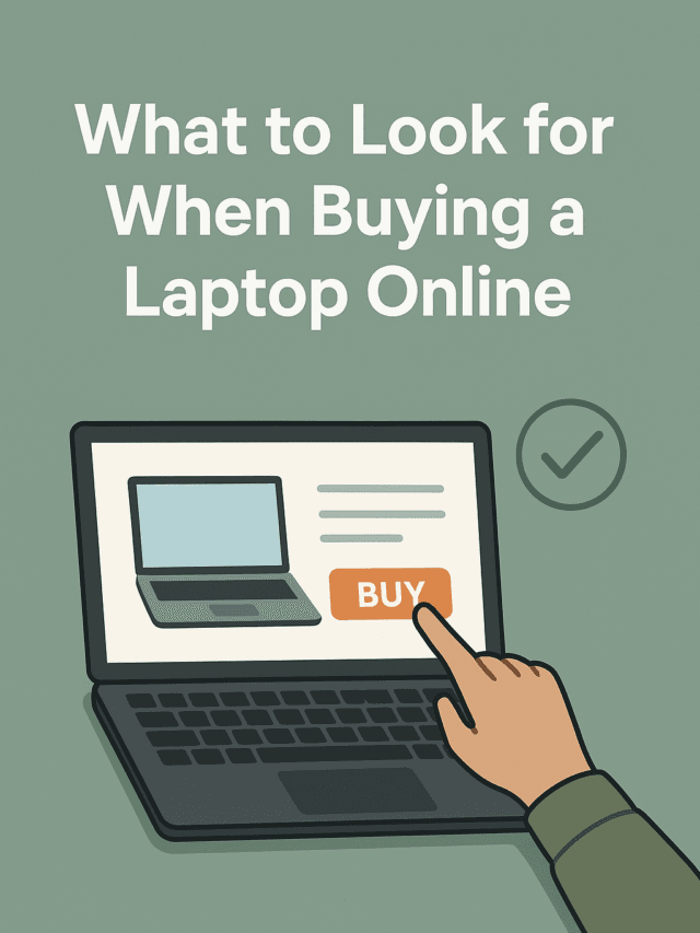 What to Look for When Buying a Laptop Online