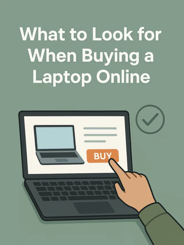 What to Look for When Buying a Laptop Online