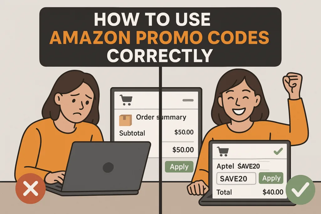 How to Use Amazon Promo Codes Correctly