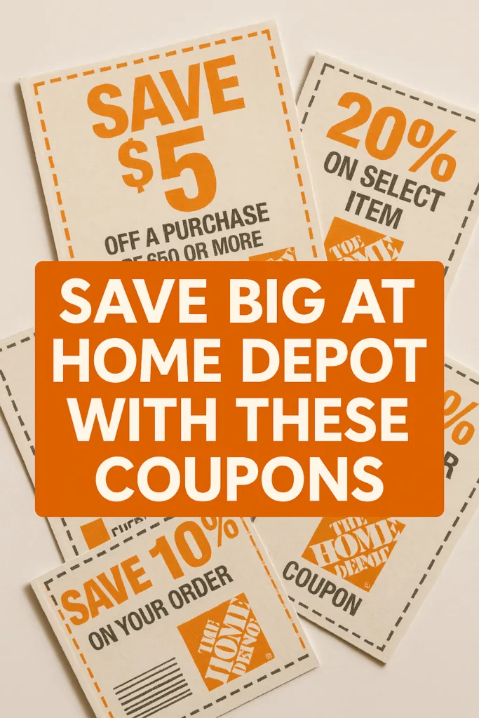 Save Big at Home Depot With These Coupons: A Complete Shopper’s Guide