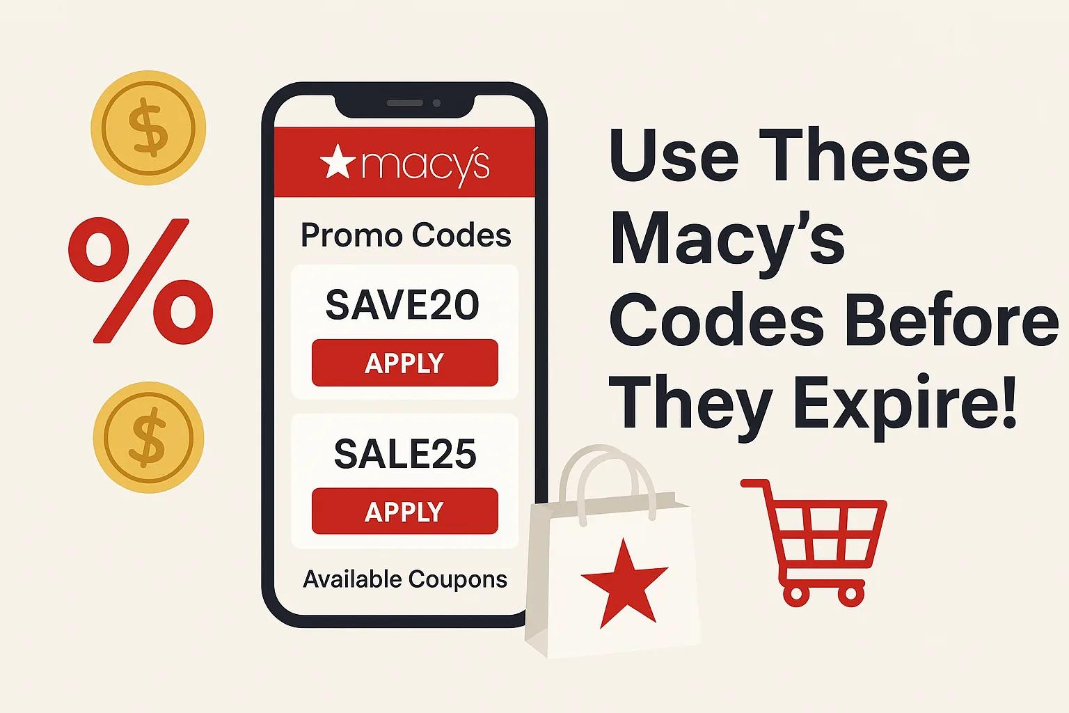 Macy’s Coupon Codes You Can Use Right Now